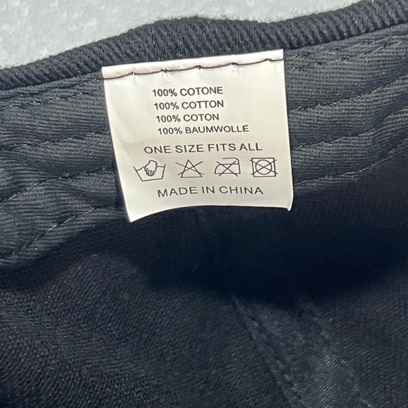 Pirelli Racing Embroidered Adjustable Cap Hat Black - Picture 6 of 6